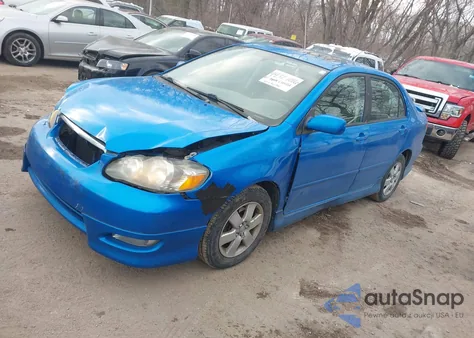 2007 Toyota Corolla S z USA, uszkodzony, nr VIN 2T1BR32EX7C852994